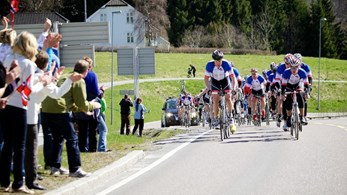 Spinning med sykkelgruppa i vinter
